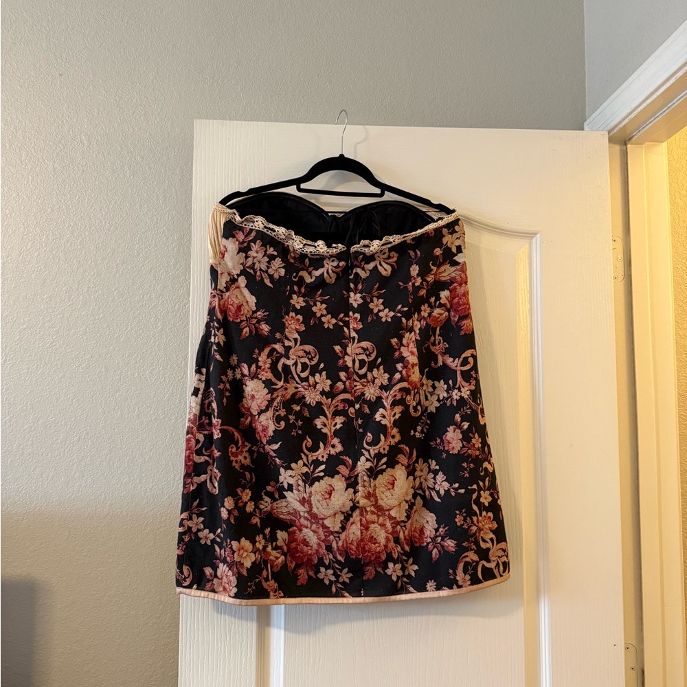 ASOS Floral Mini Dress - Picture 3 of 4